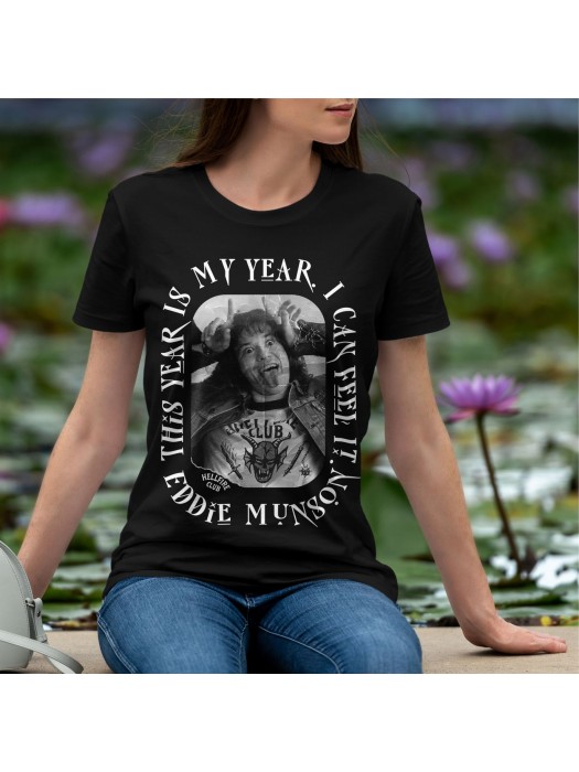 Дамска тениска Stranger Things - Eddie Munson